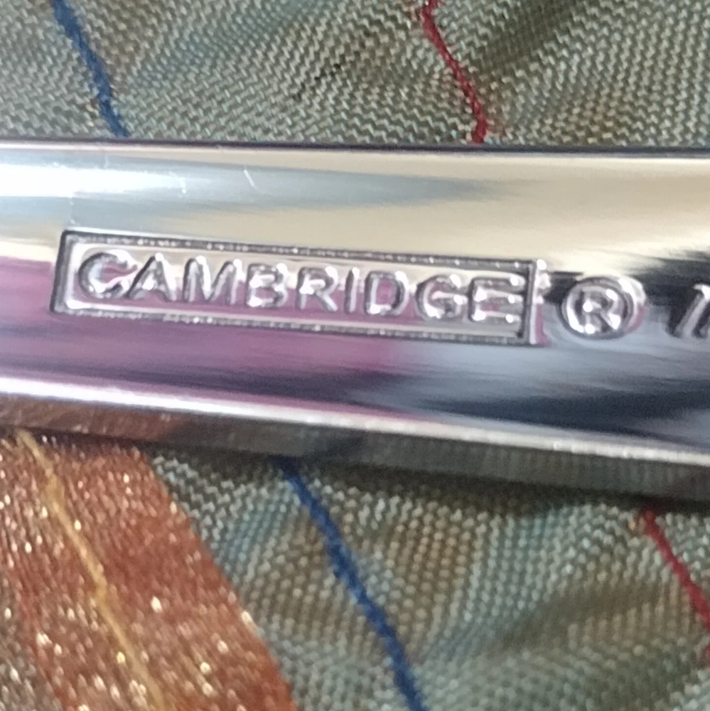 25 Piece Total ( 5 Each Utensil ) Cambridge Flatware - Picture 4 of 4